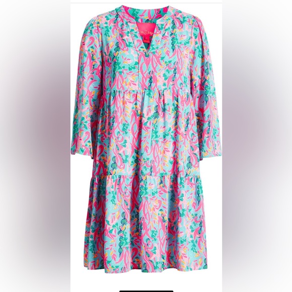 Lilly Pulitzer Martine 3/4 sleeve dress - Picture 9 of 15